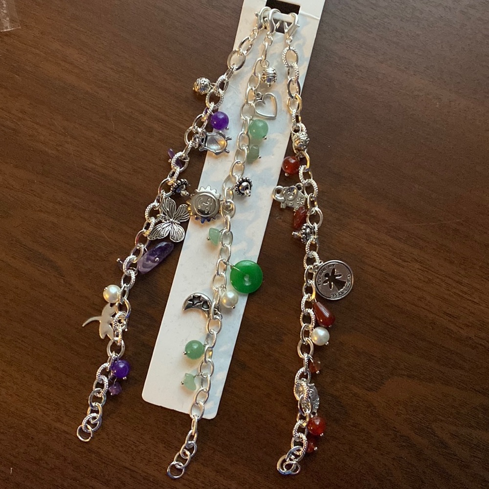 Set of 3 Charm Bracelet- NWT